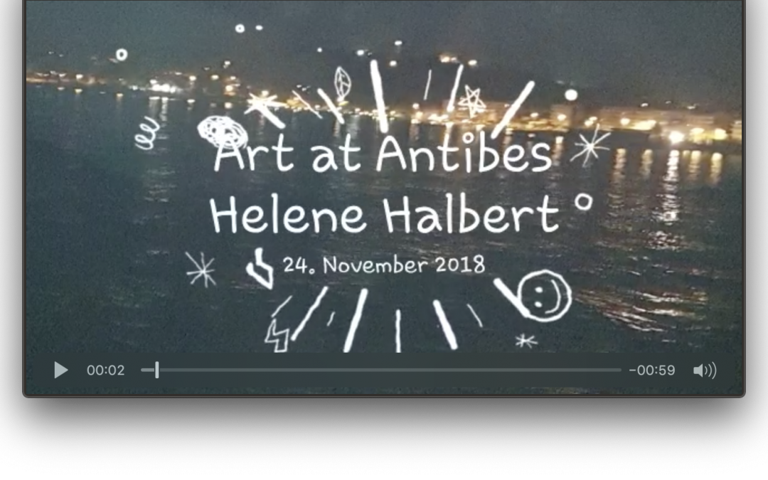 Kunst im Atelier Helene Halbert, Antibes